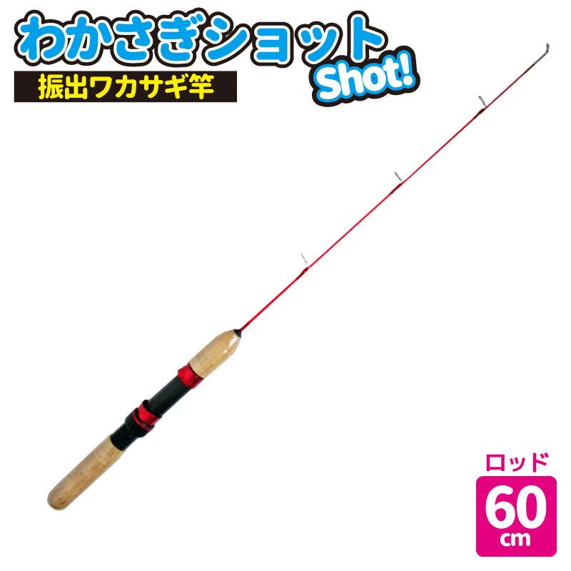 釣り竿 ワカサギ 釣り用 ロッド わかさぎショット60 ファミリー 初心者用 プロマリン PRO MARINE 釣り フィッシング