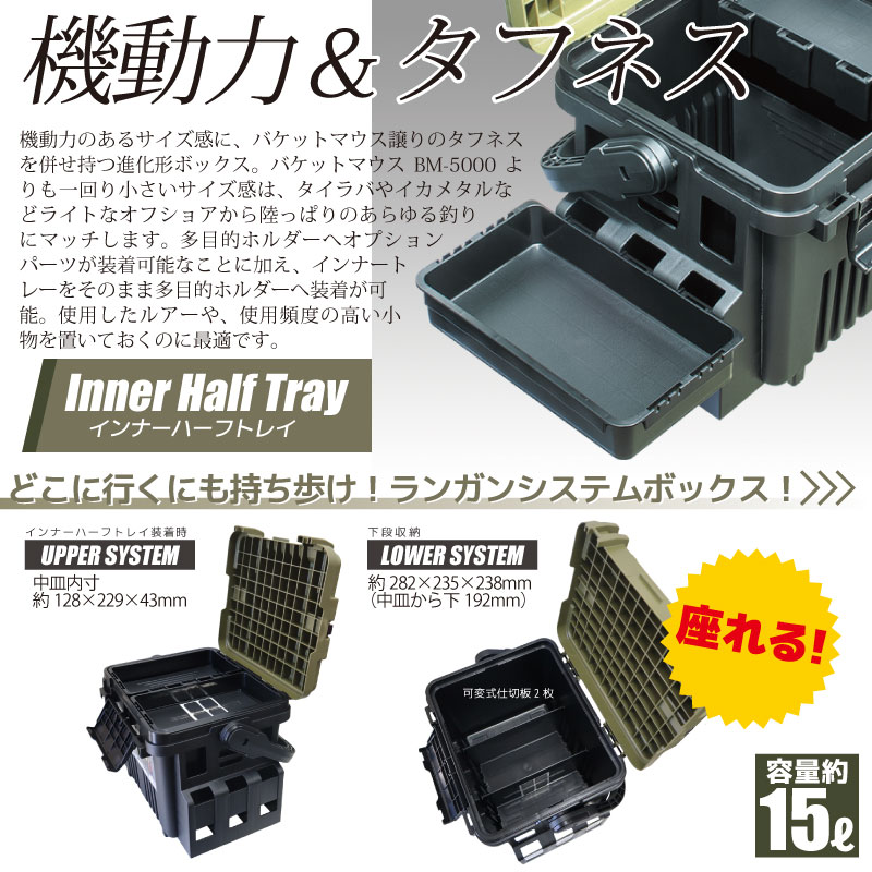 在庫 メイホウ タックルボックス 明邦化学 VS-7080N スクイッドパッケージ 限定カラー レッドグリーン バケットマウス メイホー MEIHO バーサス VERSUS メイホウ ランガンシステムボックス 釣り VS-7080N グリーンツートン