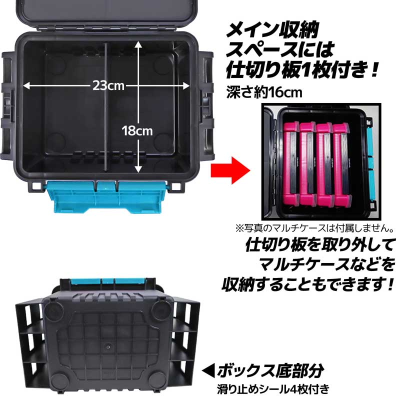 ダイワ タックルボックス TBシリーズ TB3000 ブラック/グリーン 釣り用