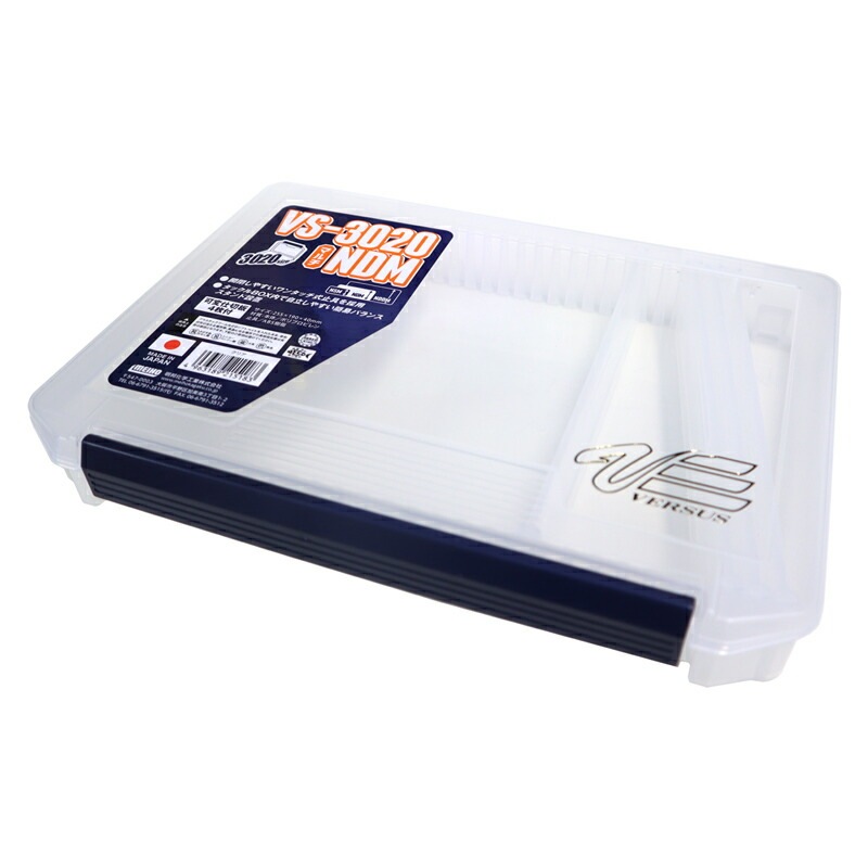 メイホウ マルチケース クリア 釣り VS-3020NDM 可変仕切板4枚付 255