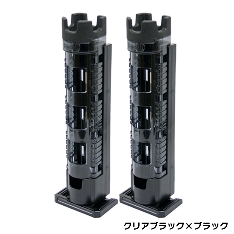 メイホウ ロッドスタンド BM-300 Light 2本セット 釣り 65×71×333mm 穴径45mmネジ不要 バケットマウス用 MEIHO