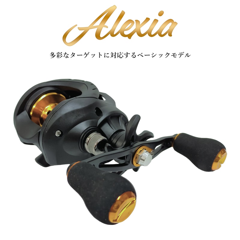 ベイトリール アレシア ALE100W ダブルハンドルモデル 釣り PRO MARINE