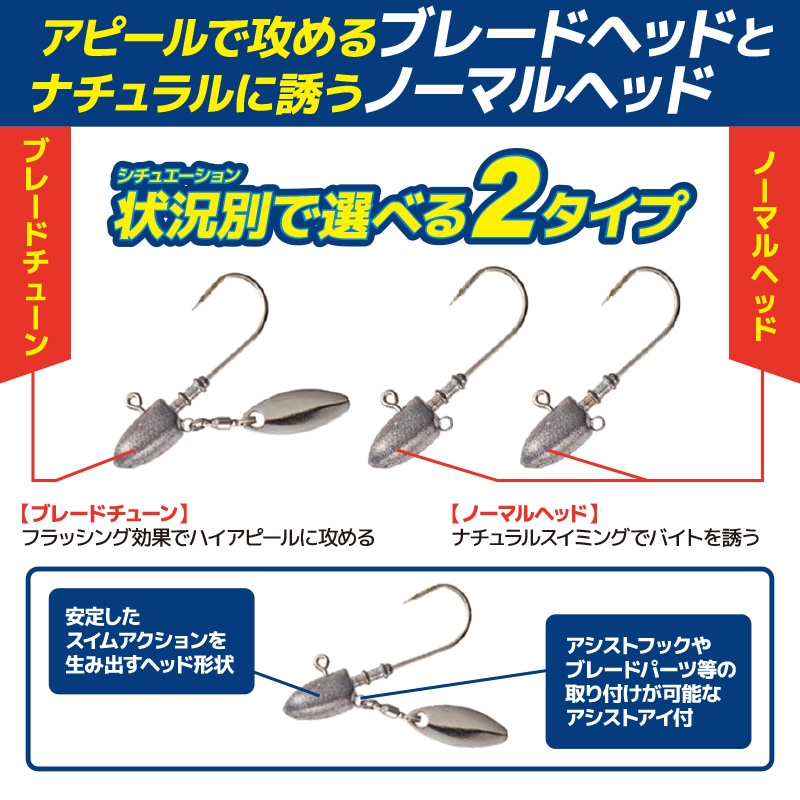 ヘッド サイコ ブレードショアヘッド CLM010 オモリ プロマリン 釣り フィッシング クリアランス価格