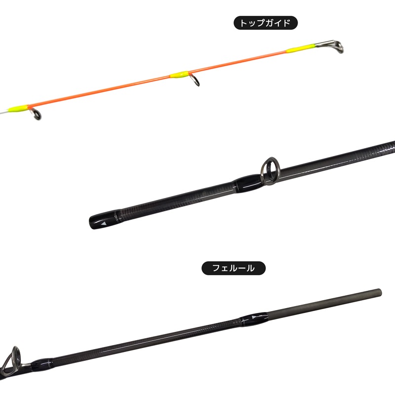 釣り竿 ネオフィールダー イカメタル スタイル 2本継 全長1.93m 釣り カーボンロッド イカ釣り FIVE STAR  アクアビーチセール