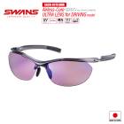 スワンズ サングラス SACR-0170 GMR エアレスコア 偏光ULTRAローズスモーク UVカット ウルトラレンズ for ドライビングモデル 専用ケース+メガネ拭き付