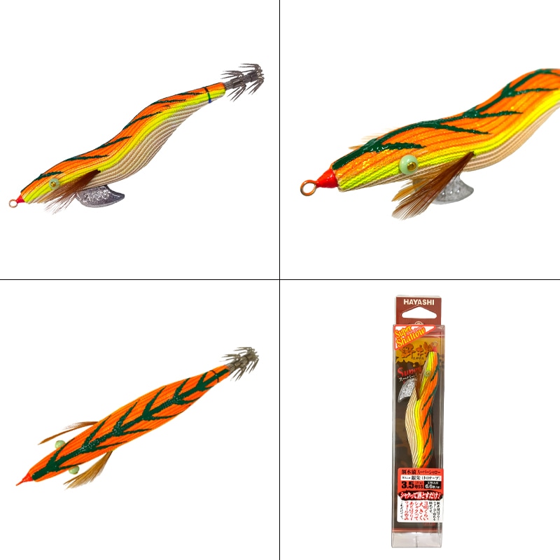 エギ 餌木猿 スーパーシャロー 3.5号 林釣漁具製作所 HAYASHI