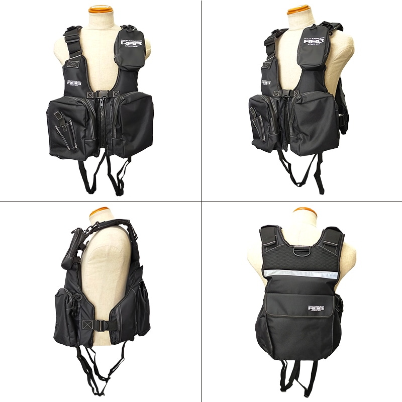 RBB フローティングベスト ライフジャケット ルアー ライフジャケット RBB ロックショアショートベスト 7661