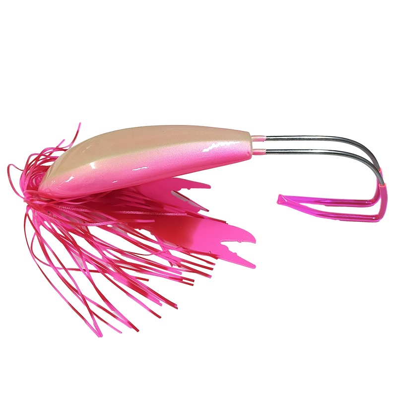 タコメタル SR550 釣り 180g ピンクパール 進化系タコ専用メタルジグ