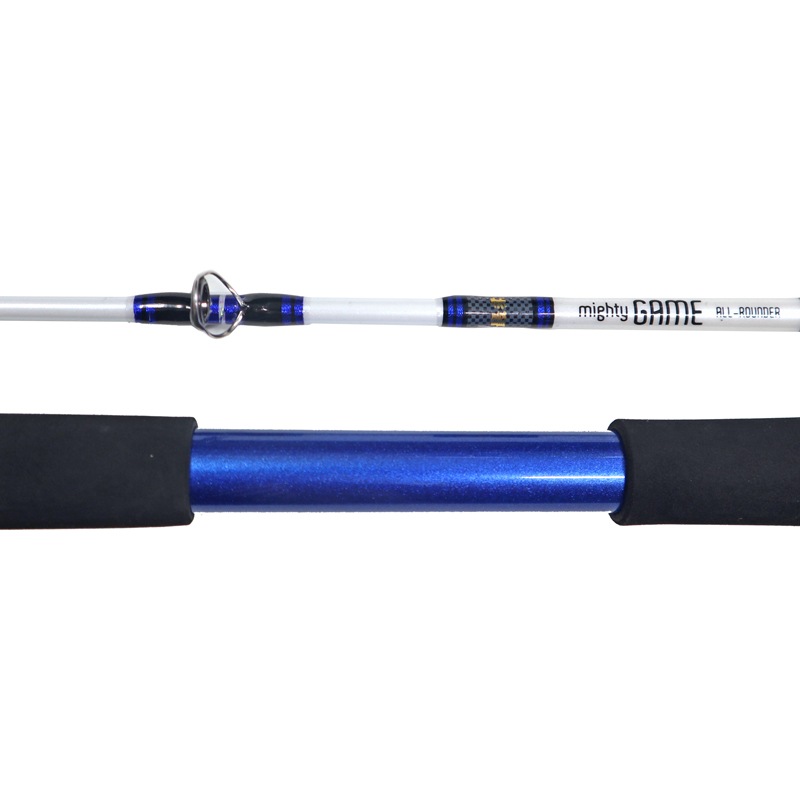 釣り竿 万能船竿 釣り マイティ―ゲーム オールラウンダー タイプ1 最柔 2本継 全長1.9m ロッド ファイブスター