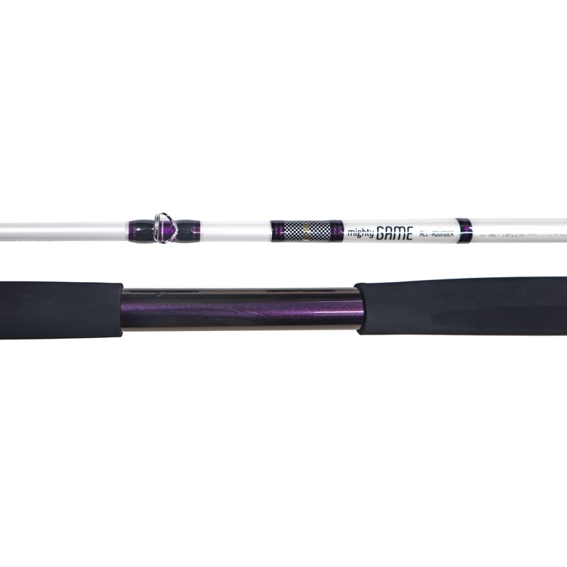 釣り竿 万能船竿 釣り マイティーゲーム オールラウンダー タイプ5 最剛 2本継 全長1.9m ロッド ファイブスター