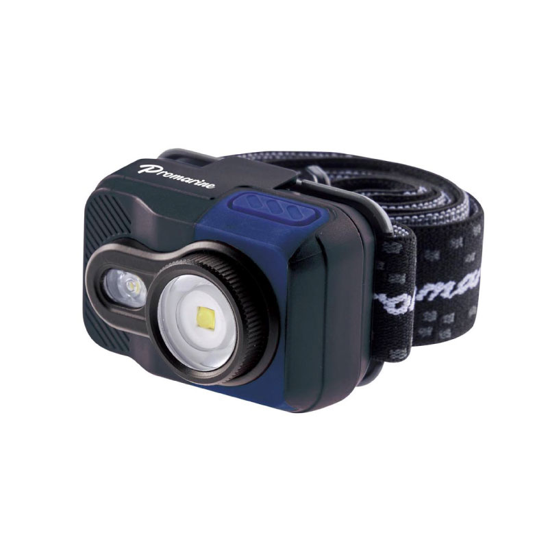 ハイブリッドヘッドランプ LEK122 釣り ブラック 800ルーメン