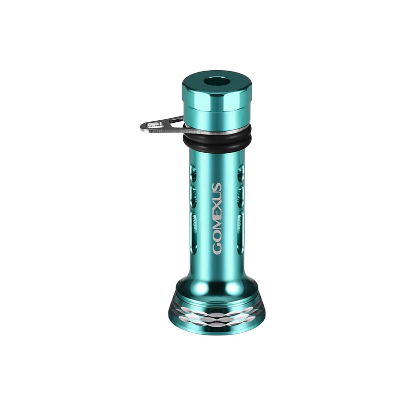 ゴメクサス リールスタンド 釣り フックキーパー付 エメラルダスブルー