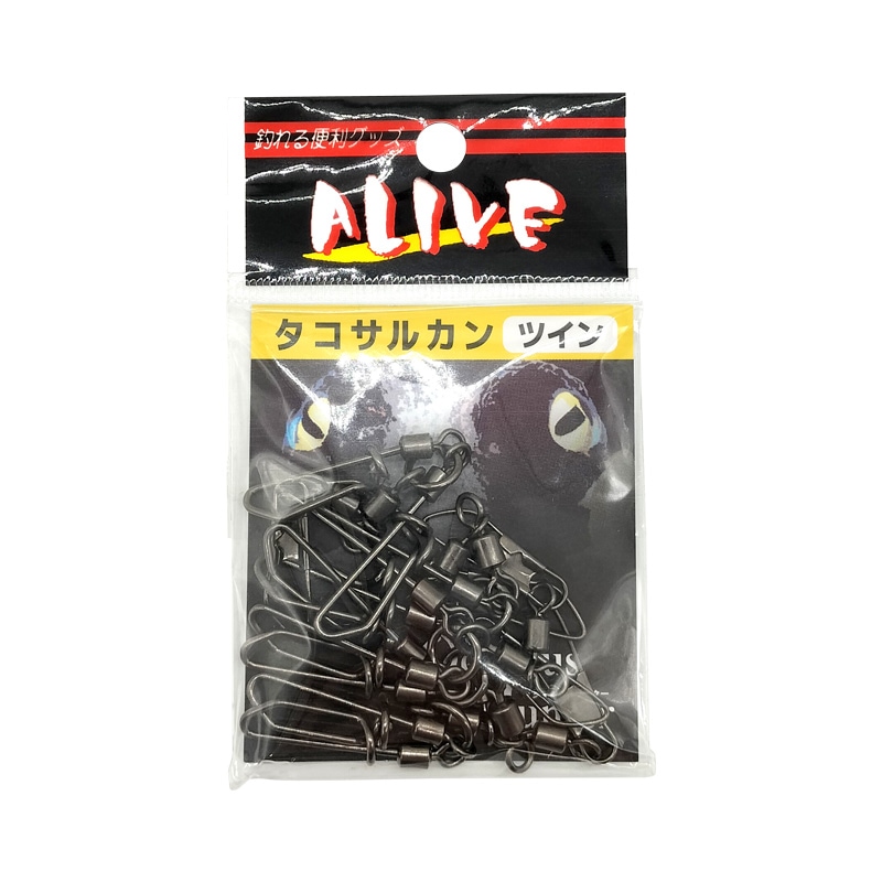 タコサルカン ツイン 釣り KP-499 5個入 仕掛け タコ釣り フィッシング ALIVE