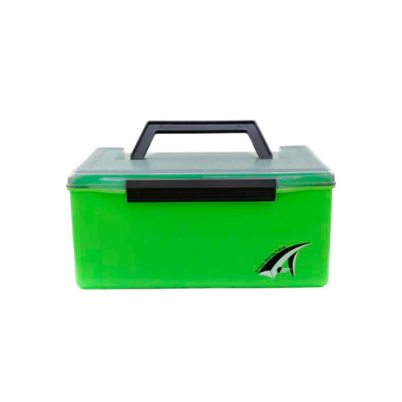 イカメタル.バチコン用品　 スッテ.ドロッパー30個以上 ダイワ収納ケース付き イカメタルストッカー52-2 釣り A-10062 グリーン 18.5×27.5×13cm 52個