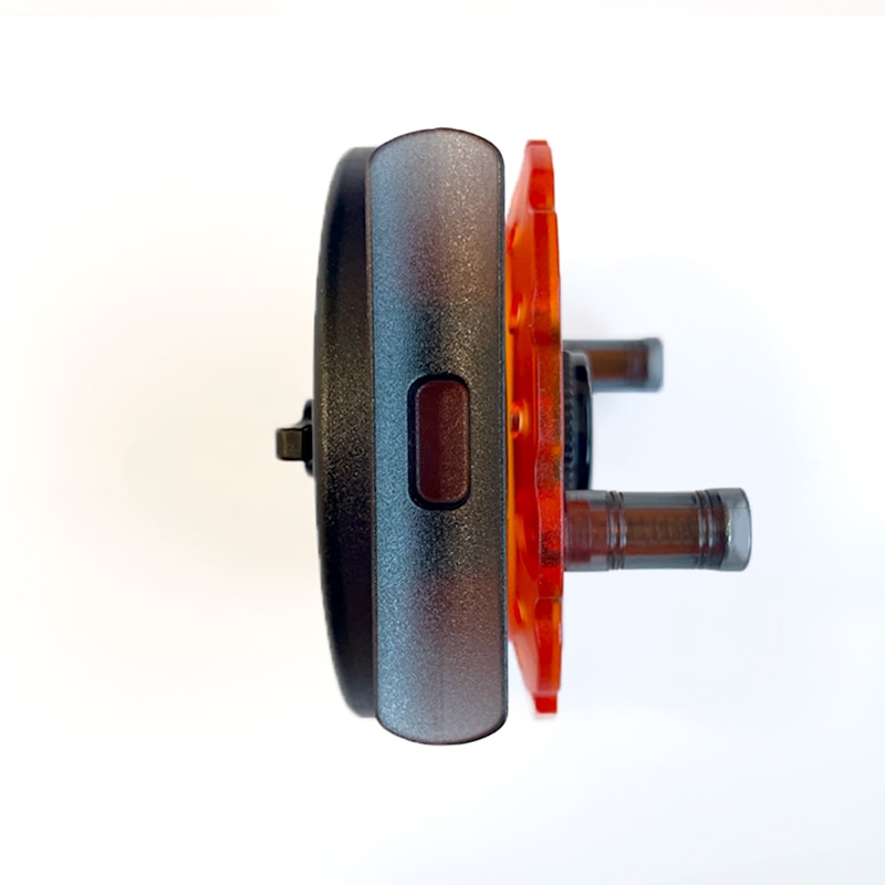 両軸リール 釣り オレンジ×ブラック フィッシング ファインジャパン