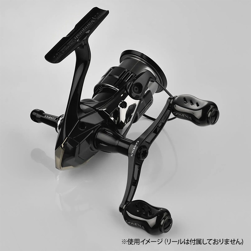 ゴメクサス 超々ジュラルミン製ハンドル チタンノブ付き ブラック