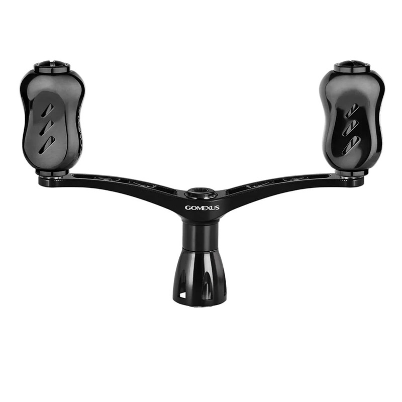 ゴメクサス 超々ジュラルミン製ハンドル チタンノブ付き ブラック