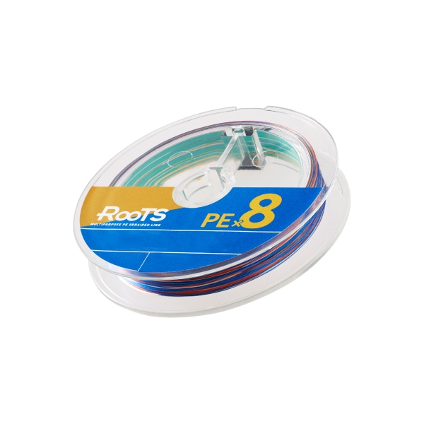 PEライン ルーツ PE×8 マルチカラー 200m 14lb～45lb 5カラー 釣り糸 ライン GOSEN ゴーセン　