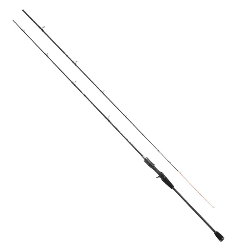 釣り竿 アビス タイプI 662MH ベイトモデル 全長約1.98m イカメタル用 ロッド カーボン99％ 2本継 ケンサキイカ ヤリイカ スルメイカ 釣り LUKIA ルキア