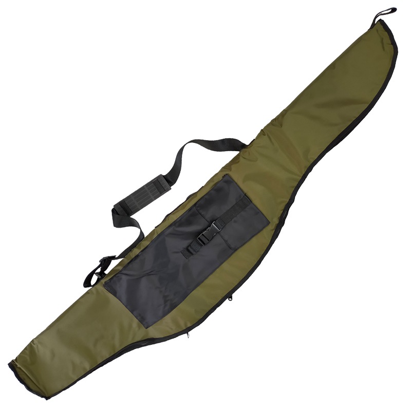 ソフトロッドケース 130cm カーキ グリーン ロッドバッグ 釣り竿 バッグ 釣り フィッシング ファインジャパン BG-4185