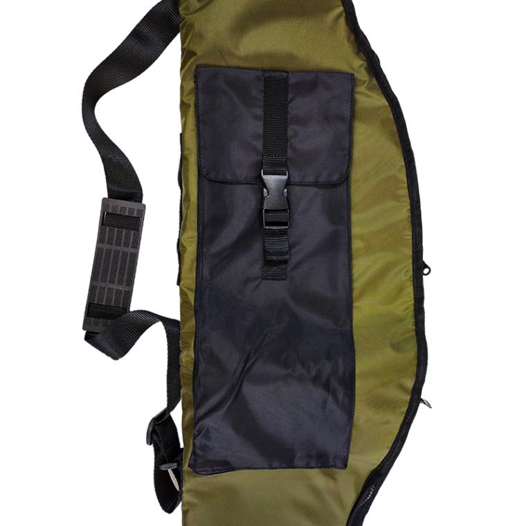 ソフトロッドケース 130cm カーキ グリーン ロッドバッグ 釣り竿 バッグ 釣り フィッシング ファインジャパン BG-4185