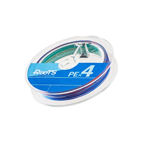 PEライン ルーツ PE×4 マルチカラー 200m 12lb～40lb 5カラー 釣り糸 ライン GOSEN ゴーセン