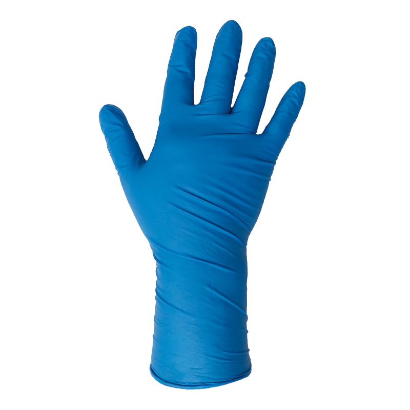 ニトリル 極薄手袋 ロングタイプ 粉なし 食品衛生法適合 29cm 100枚入