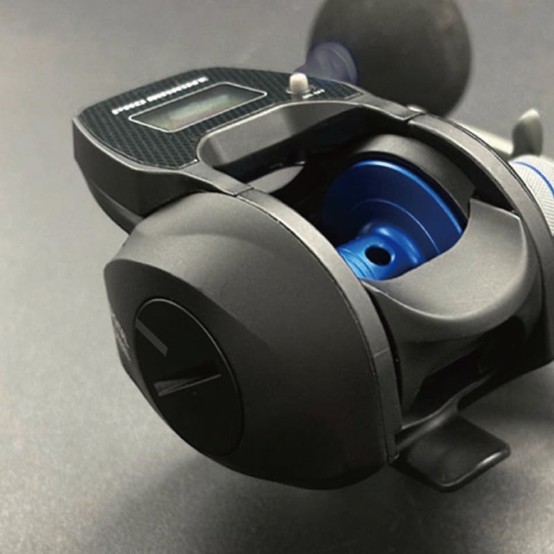 デジタルスティール DS200W ダブルハンドル ベイトリール 右ハンドル 釣り デジタルカウンター搭載 PE3号 150M プロマリン