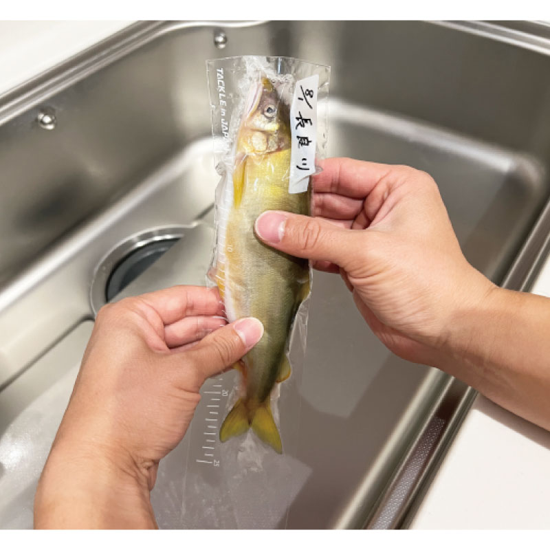 徳用ピタッと冷凍パック 70×300 釣り 300枚入 大容量 ポリプロピレン 冷凍保存袋 TACKLE in JAPAN