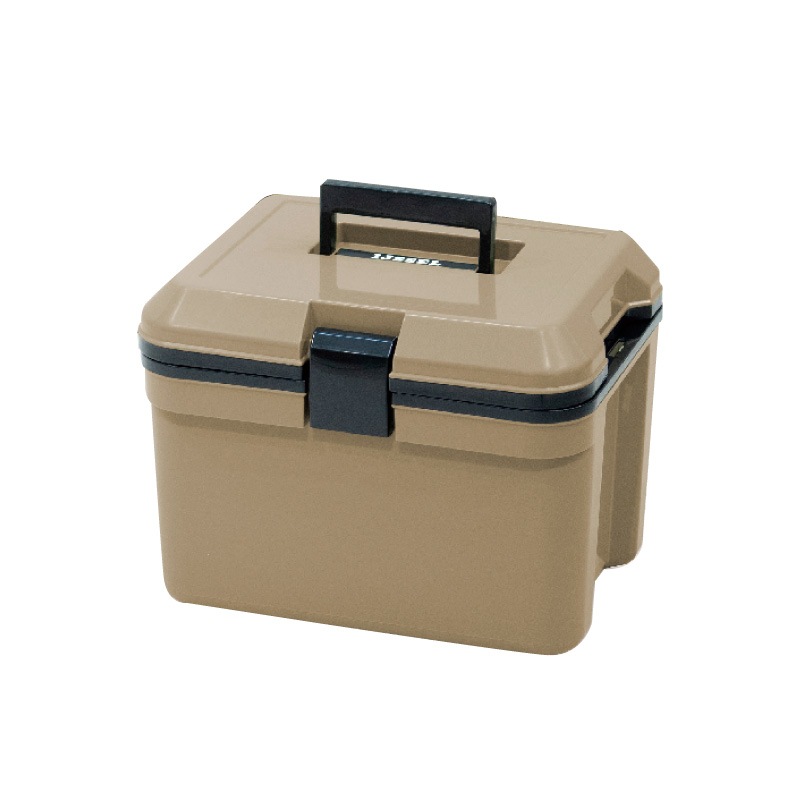 アイセル#13 クーラーボックス 釣り 保冷 サンドベージュ ISL-13SB 容量約14L W360×D289×H278mm 日本製 肩掛けベルト アウトドア JEJアステージ