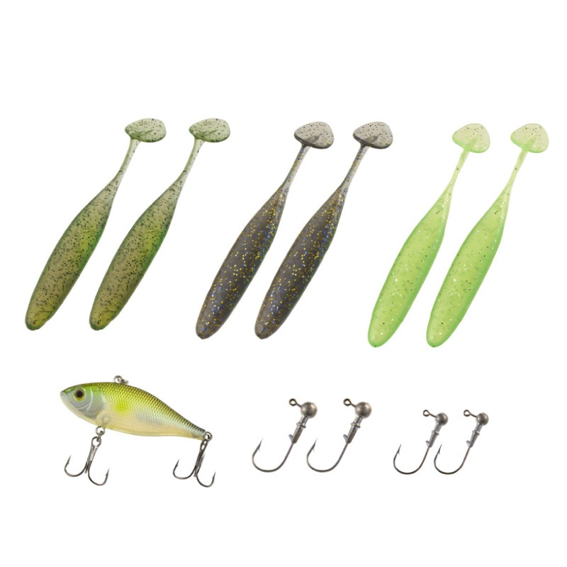 ブラックバス スターターセット バス 釣り 初心者 ルアー ワーム フィッシング CLC004 クロスファクター