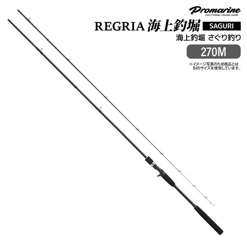 釣り竿 レグリア 海上釣堀 さぐり釣り 270M 並継 ベイト ソリッドディップ マダイ イシダイ 青物 ヒラメ イシダイ ロッド PRO MARINE プロマリン