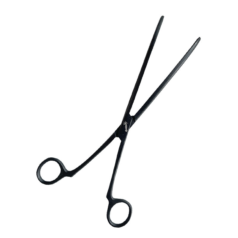 フォーセップ220BK 墨袋はずし 先曲がりタイプ ロング 釣り No.1400 全長約220mm ステンレス製 イカ イカメタル ダイトウブク