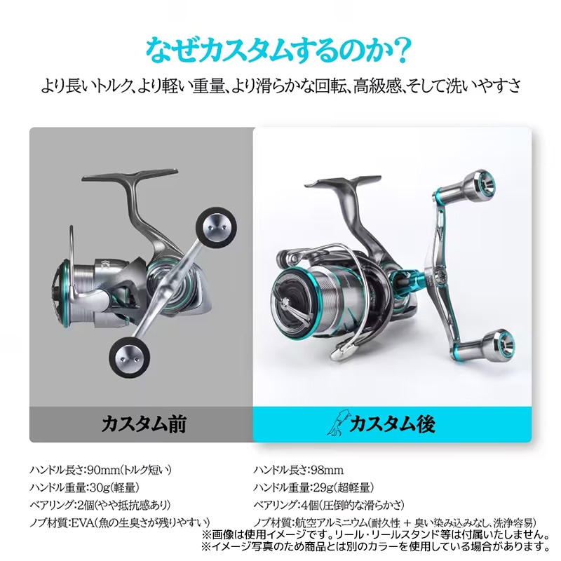 ゴメクサス エギング ダブルハンドル 超軽量 30g Air Sense 98 ステラ