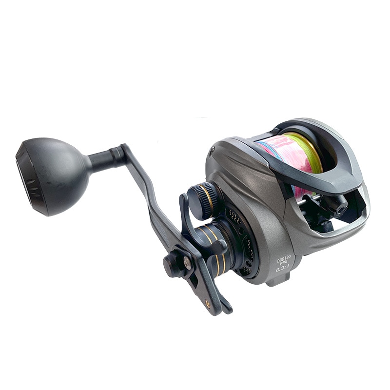 ベイトリール パワーハンドルモデル ドレッド DRD120PPE 釣り PE対応