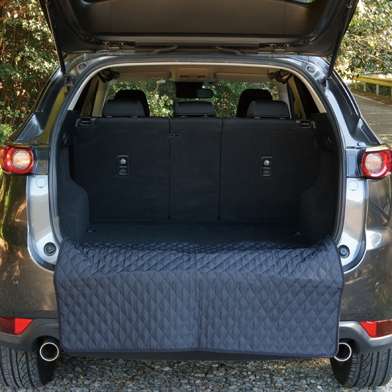 キルトマット BK リアバンパー 保護 カバー 傷防止 キルト生地 クッション 内装 ラゲッジルーム 保護 滑り止め加工 ブラック 釣り 90×110cm 荷下ろし 積み荷 車載 RV76 VISOA ビソア 槌屋ヤック 取り寄せ商品