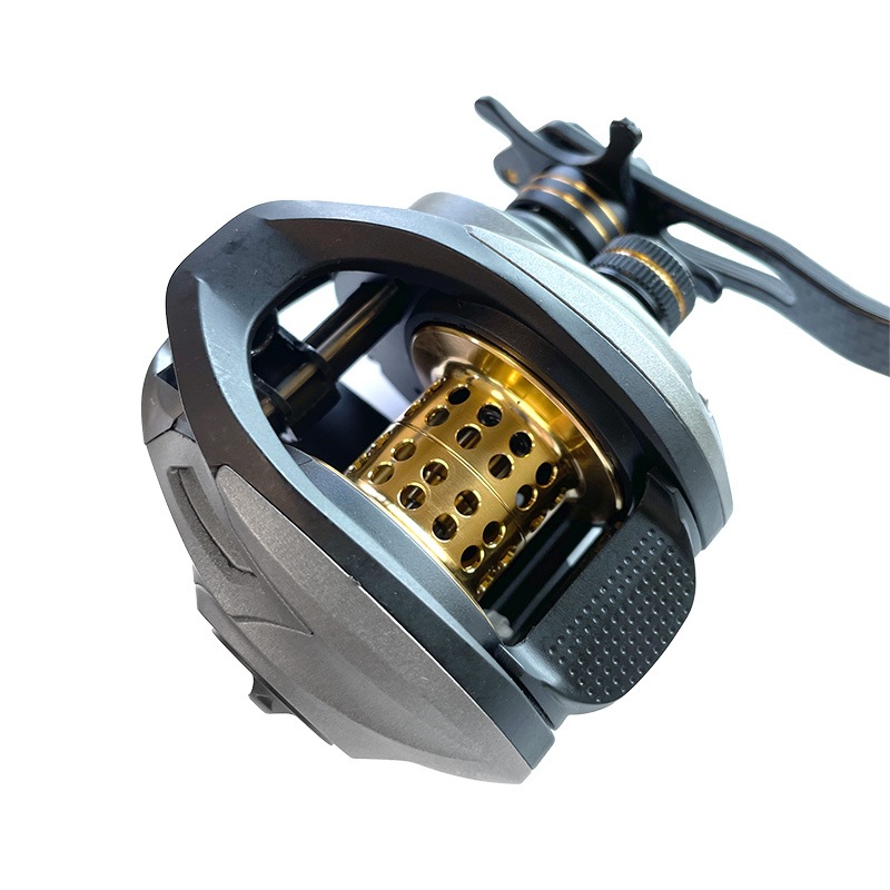 ベイトリール パワーハンドルモデル ドレッド DRD100P 釣り PE対応 アルミパワーハンドルノブ 1WAY+6BB 糸なし 箱入り オフショアゲーム 船用 PRO MARINE
