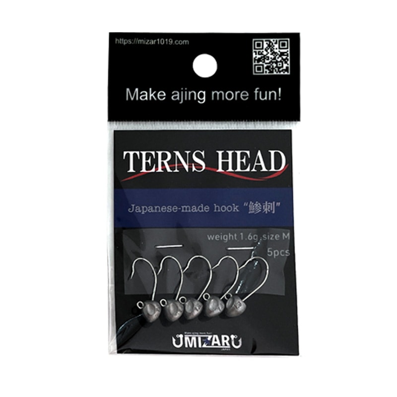 ミザール ターンズヘッド 釣り TRN-M フックサイズM 5個入 アジング