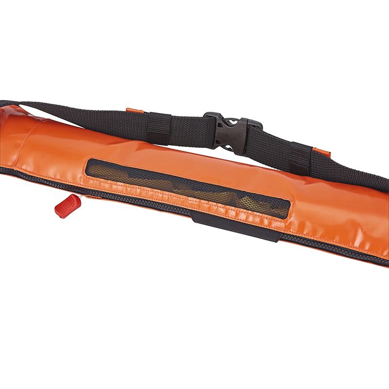 ライフジャケット 桜マーク付 自動膨張式 BSP-6120RS オレンジ 腰巻き式 作業用 漁労用 小型船舶用 救命胴衣 国土交通省型式承認品 高階救命器具 タイプA 防汚