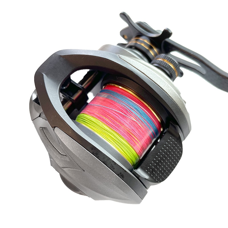 ベイトリール パワーハンドルモデル ドレッド DRD120PPE 釣り PE対応