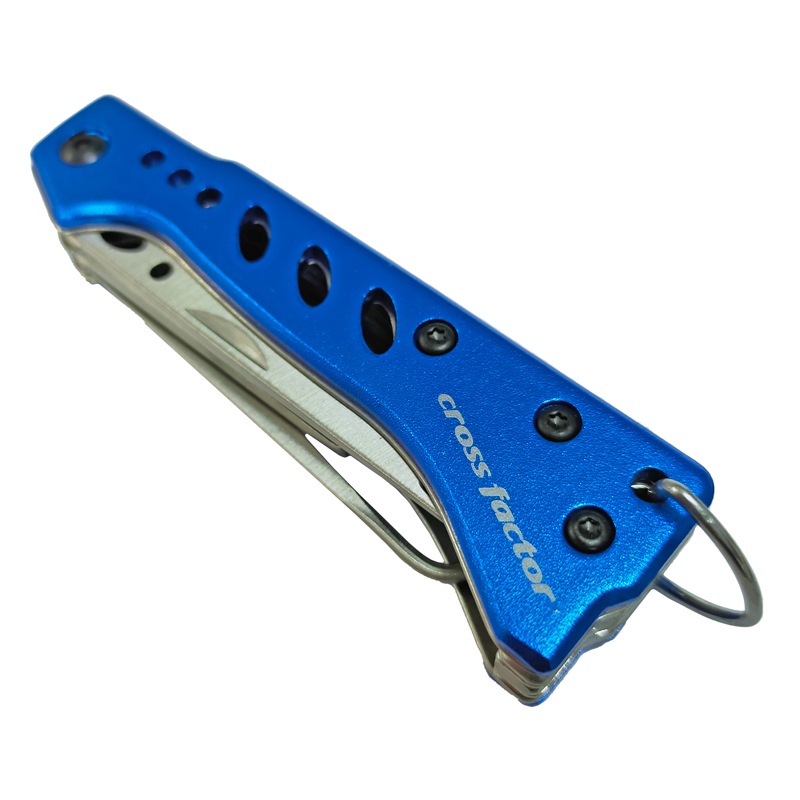 スクイッドブレード プラス ATK755 イカ締め 釣り 全長約148mm カンナ補修 ギャフ 3機能搭載 コンパクト 折畳時85mm cross factor イカ釣り