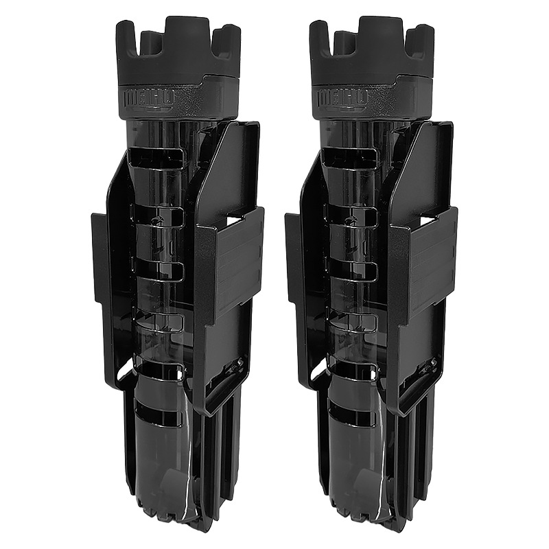 メイホウ ロッドスタンド 釣り BM-290 slide 2本セット 85×75×327mm 穴内径45mm ネジ不要 傾斜スライド式 バケットマウス用オプションパーツ MEIHO