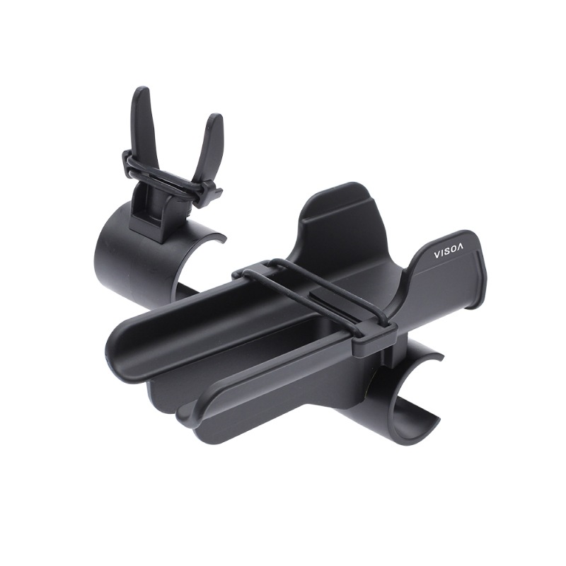 マルチバー用オーバーロッドホルダー フロント リアセット 車内用バー 車載 ロッド収納 固定 釣り竿 リールスリット ストッパーリング付 Φ25～30mm対応 UA21 VISOA ビソア 槌屋ヤック 取り寄せ商品