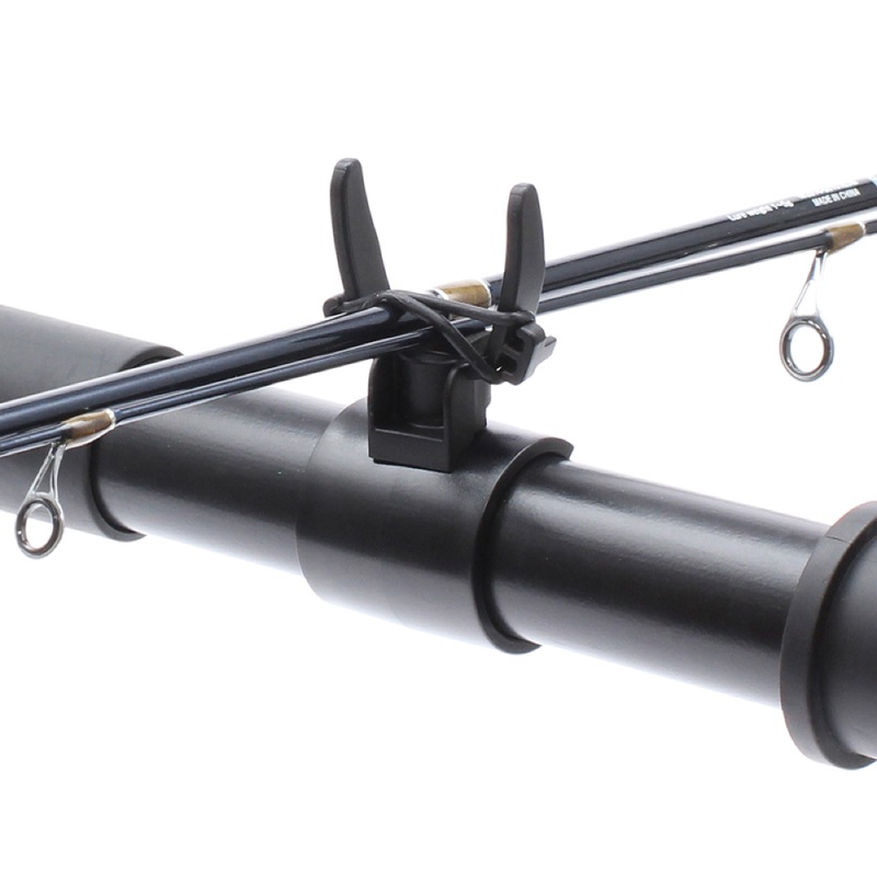 マルチバー用オーバーロッドホルダー フロント リアセット 車内用バー 車載 ロッド収納 固定 釣り竿 リールスリット ストッパーリング付 Φ25～30mm対応 UA21 VISOA ビソア 槌屋ヤック 取り寄せ商品