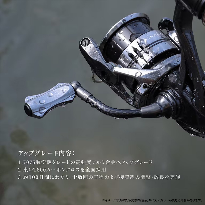 ゴメクサス ライトゲーム リール ハンドル 40mm CraftFin クラフト