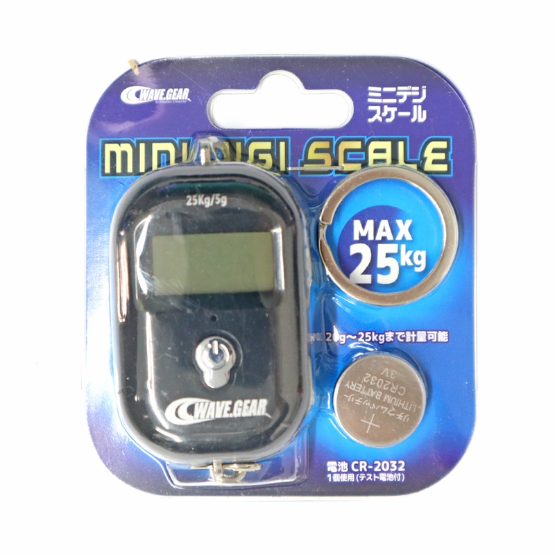 携帯ミニデジスケール 釣り KP-413 WAVE GEAR フィッシング