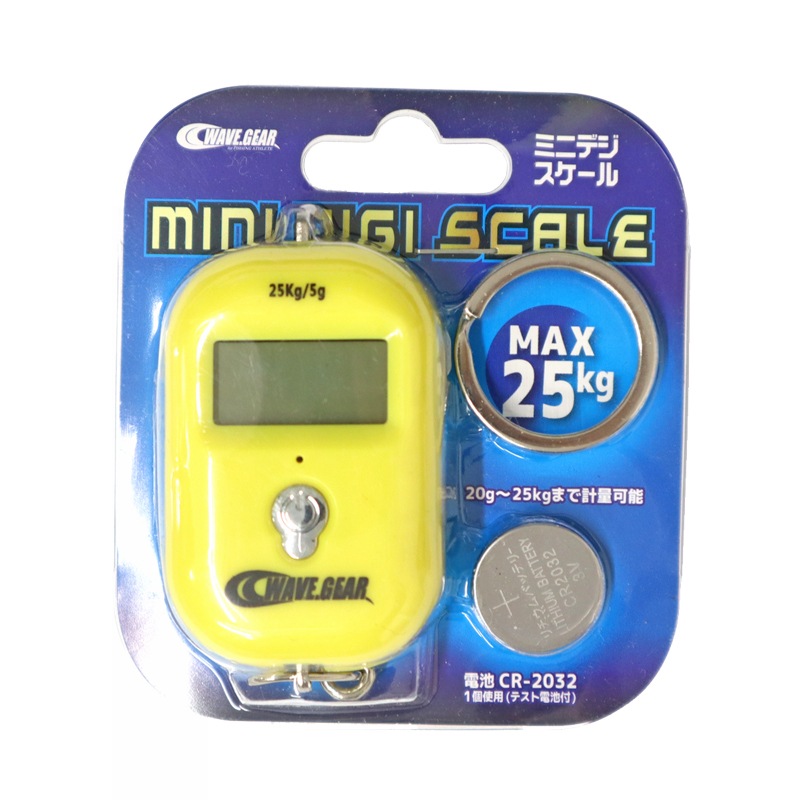 携帯ミニデジスケール 釣り KP-413 WAVE GEAR フィッシング