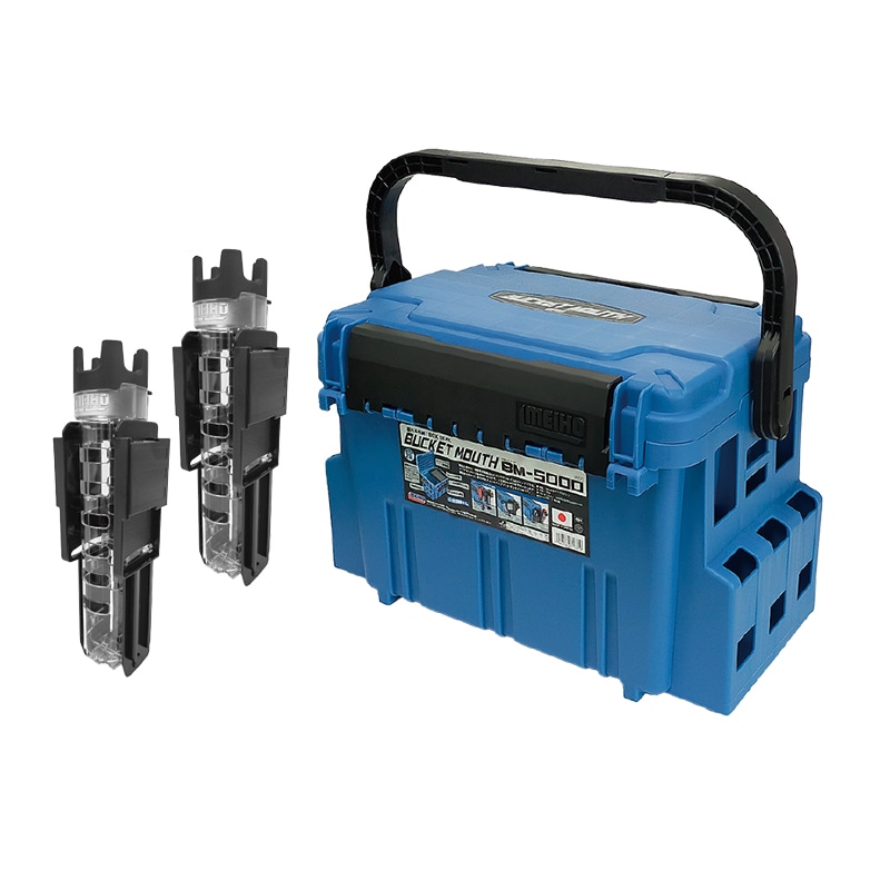 メイホウ バケットマウス BM-5000 ブルー + ロッドスタンド BM-245