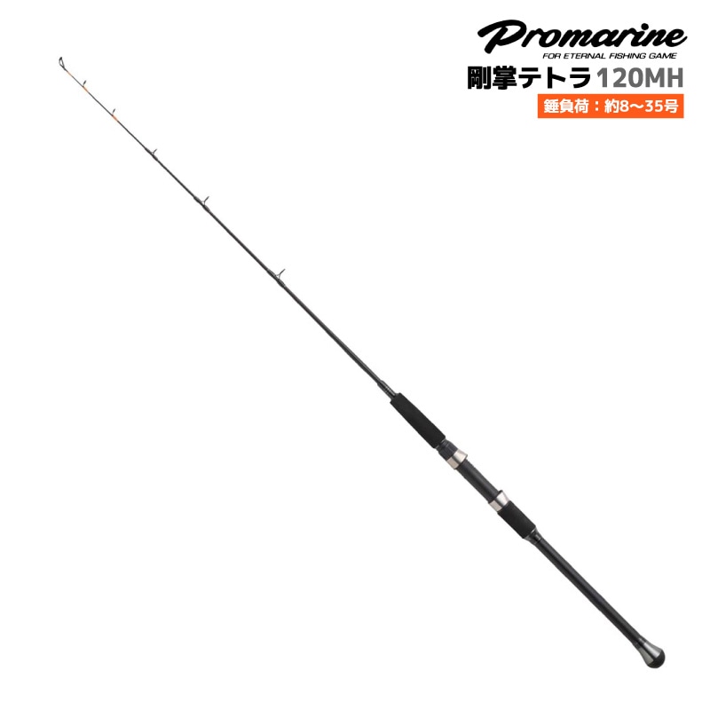 釣り竿 剛掌テトラ 120MH 全長1.20m 錘負荷8～35号 穴釣り 際