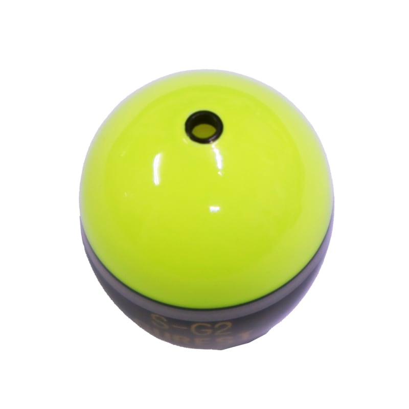 中通しウキ GUREST グレスト 釣り イエロー S G2 自重6.85g gartz ウキ